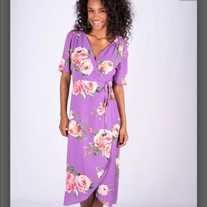 NWT EASTER Wrap Dress 💜